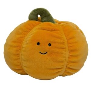 Jellycat Vivacious Pumpkin Vegetable Plush Fall Halloween Stuffed Toy Retired